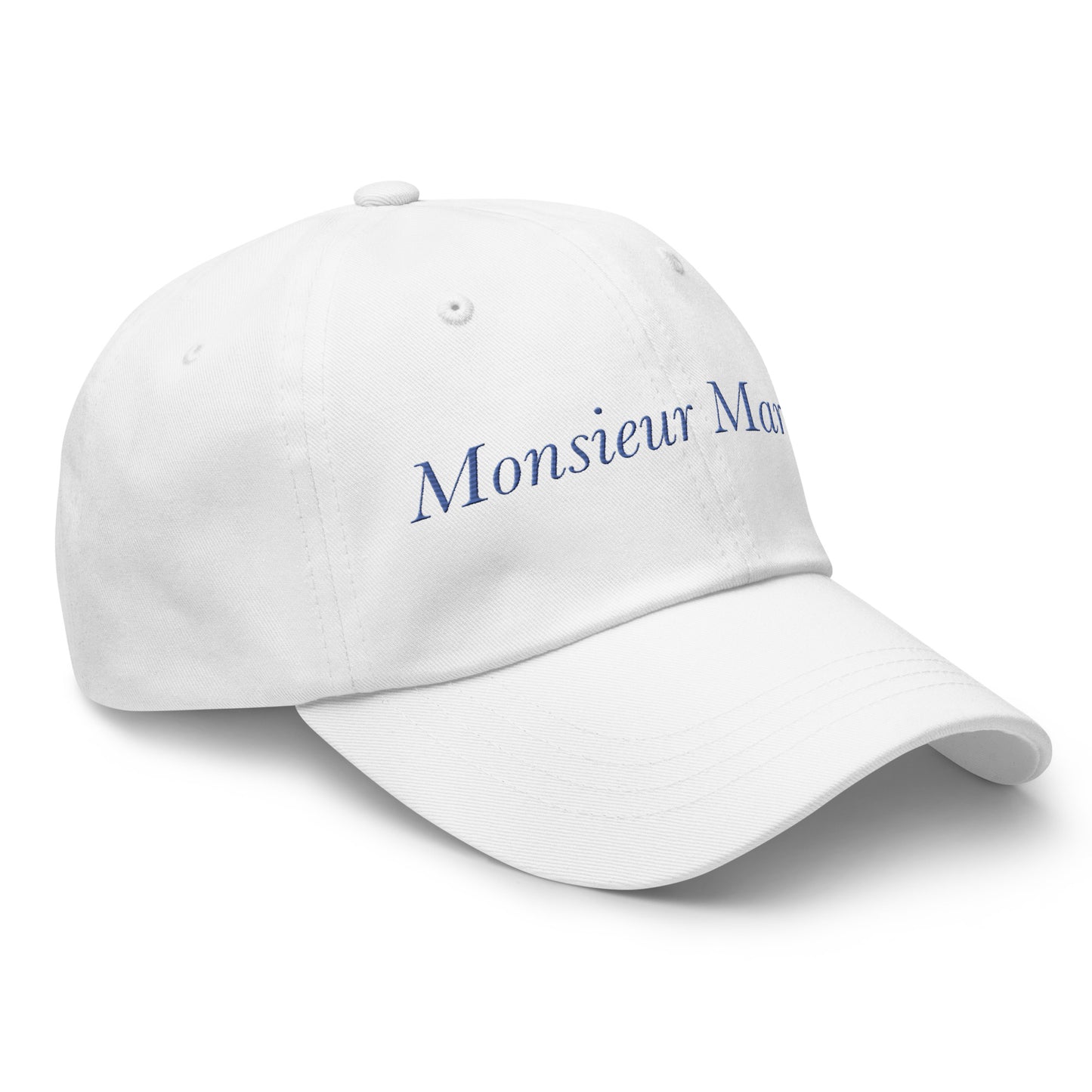 Monsieur Marcel Signature Hat - White