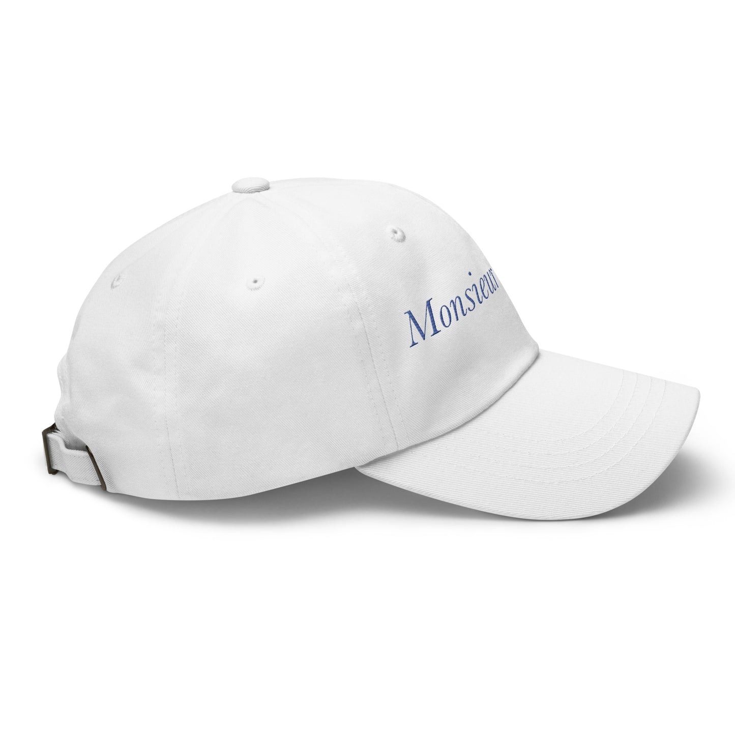 Monsieur Marcel Signature Hat - White