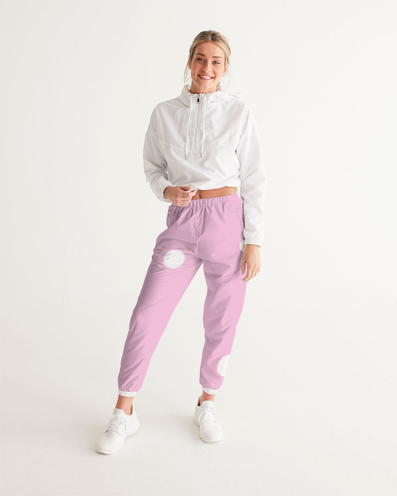 Pink dot Women's All-Over Print Track Pants