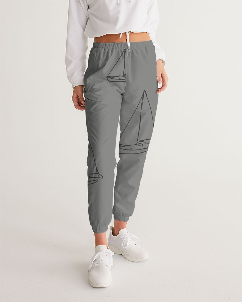 grey boat Women's All-Over Print Track Pants