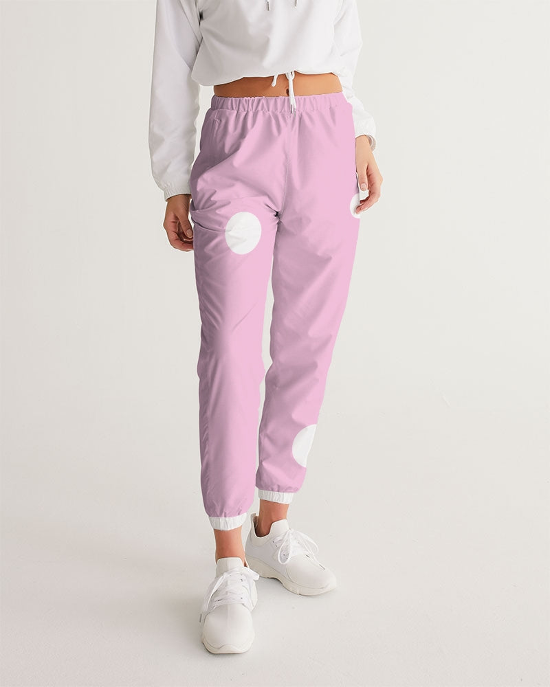 Pink dot Women's All-Over Print Track Pants