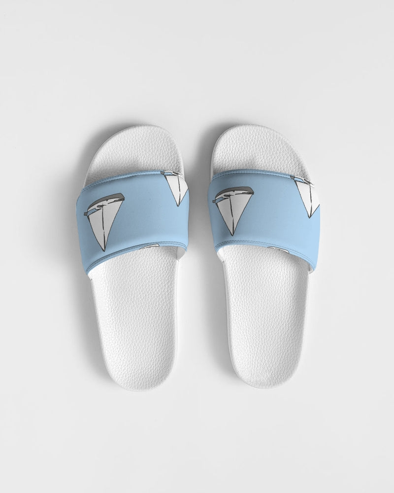 Men's Blue Boat Slide