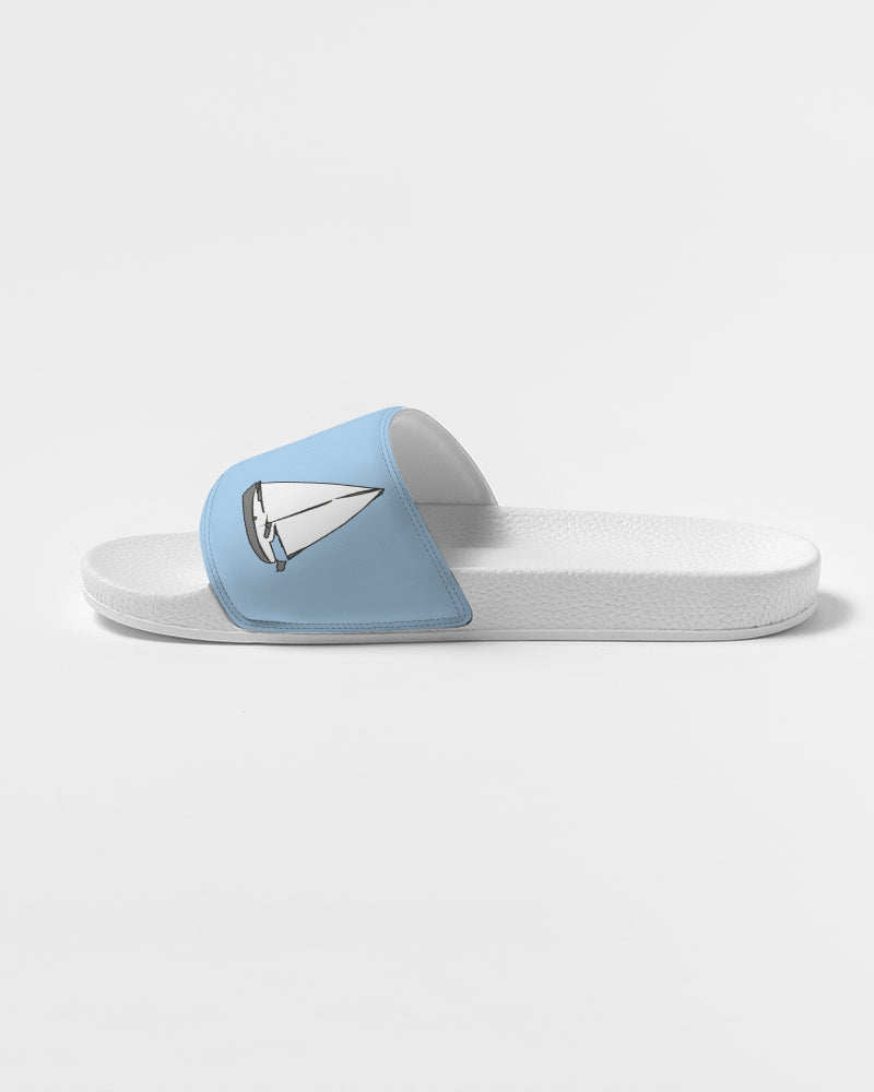 Men's Blue Boat Slide